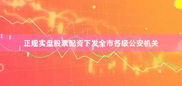 正规实盘股票配资下发全市各级公安机关